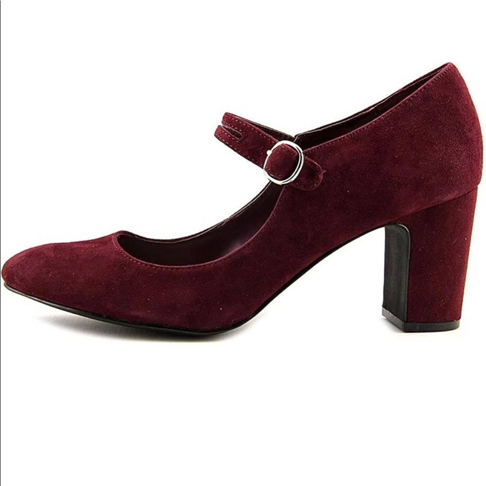 Alfani Womens Hillaree Malbec Mary Jane Pump Size 8.5 with Box
